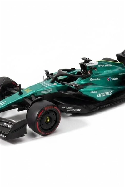 1:32 Aston Martin F1 Metal Diecast Model Araba - Çek Bırak Oyuncak, Koleksiyon BX-313638