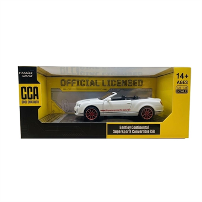 1/32 Bentley Continental Supersports Convertible ISR Model Araba