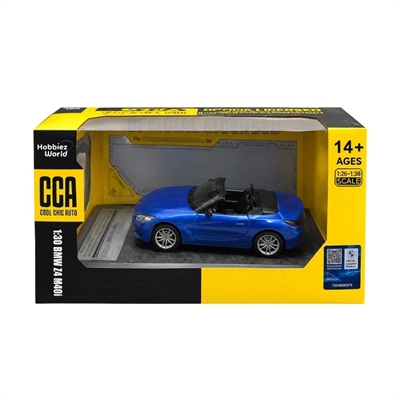 1/32 Die-Cast BMW Z4 M40i Model Araba - 1 Adet, Koleksiyon Vitrin Sergi İçin BX-313409