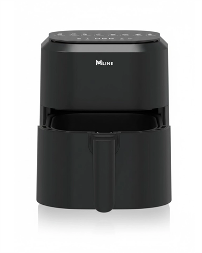 1360W Güçlü 4 Litre Kapasiteli Dokunmatik Cam Hazneli Airfryer