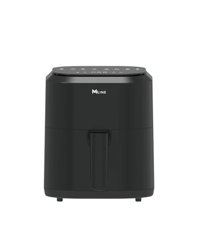 1360W Güçlü 4 Litre Kapasiteli Dokunmatik Cam Hazneli Airfryer