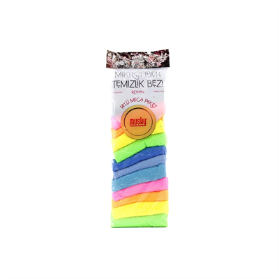 14pcs Mikrofiber Temizlik Bezi 30x30cm Bx40