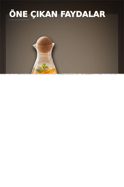 1500 Ml Yuvarlak Mantar Kapaklı Cam Sürahi - Good Morning Yazılı - Bulaşık Makinesi Uyumlu BX-313781