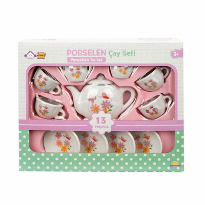 1501 Porselen Çay Seti 13 Parça -Sunman