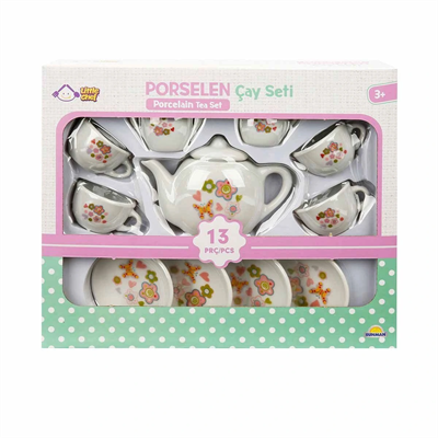 1501 Porselen Çay Seti 13 Parça -Sunman