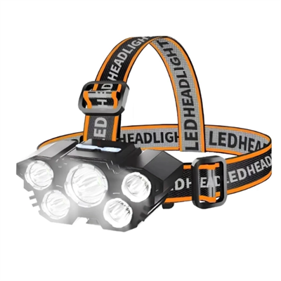 150W 5 LED Ultra Güçlü Kafa Lambası