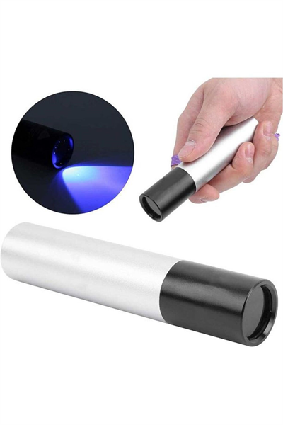 15w 365-395nm uv ultraviyole para kontrol bakteri el feneri