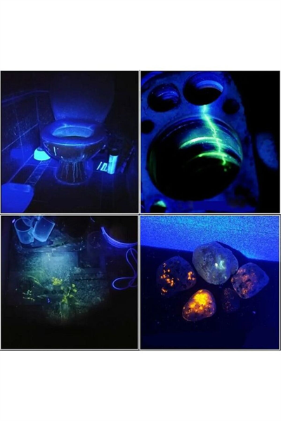 15w 365-395nm uv ultraviyole para kontrol bakteri el feneri