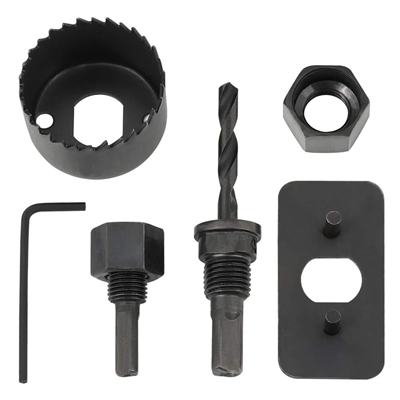 16 Parça Panç Seti Ağaç Kesme Testere Matkap Ucu Takımı Alçıpan Tavan Kesme