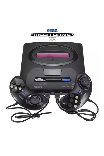 16 bit retro atari oyun konsolu siyah renk bluetooth özelliği yok - Elektronik Diğer