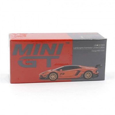 1/64 LB WORKS Lamborghini Aventador Limited Edition Orange MDX 2025