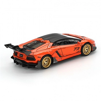 1/64 LB WORKS Lamborghini Aventador Limited Edition Orange MDX 2025