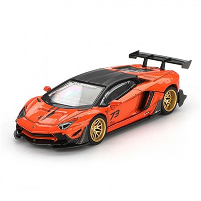 1/64 LB WORKS Lamborghini Aventador Limited Edition Orange MDX 2025