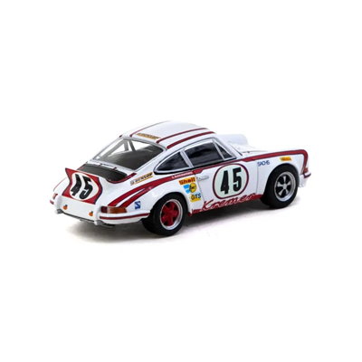 1/64 Ölçekli Porsche 911 RSR 2.8 Le Mans 1973 #45 Kazanan Model Araç - Eco Lounge Diecast