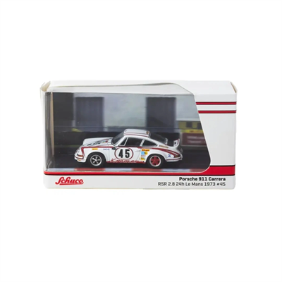 1/64 Ölçekli Porsche 911 RSR 2.8 Le Mans 1973 #45 Kazanan Model Araç - Eco Lounge Diecast