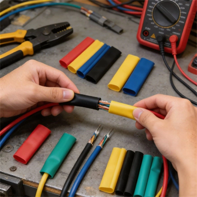 164 Parça Isı İle Daralan Makaron Seti – Elektrik Kablo İzolasyon & Koruma Kılıfı, Renkli Shrink Tube Set Bx40