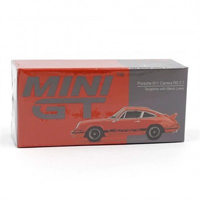 1/64 Porsche 911  RS 2.7 Tangerine with Black Livery