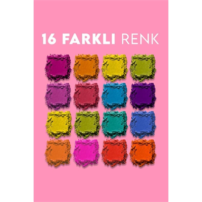 16lı Yaz Far Paleti - 2li Set