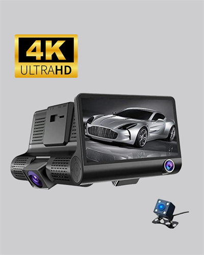 170° Geniş Açılı Araç Kamerası – 4.0” IPS Ekranlı Full HD DVR