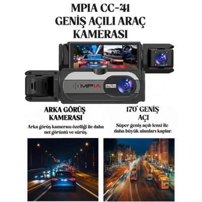 170° Geniş Açılı Araç Kamerası
