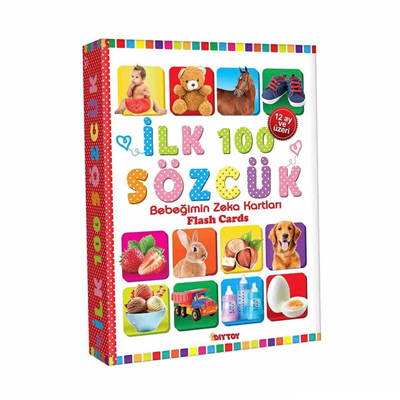 1758 FLASCARDS İLK 100 SÖZCÜK