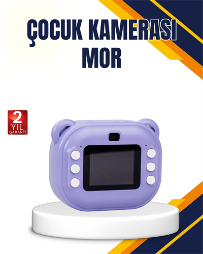 18 Efektli Şipşak Kamera – Oyunlu, Müzik Çalarlı ve Anında Baskı Özellikli