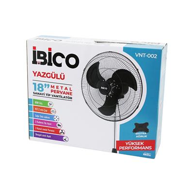 18 İNÇ 45.7CM SANAYİ TİPİ AYAKLI VANTİLATÖR 3 KADEME HIZ - 3 METAL KANAT 80W 140CM YÜKSEKLİK VNT-002 (3936)