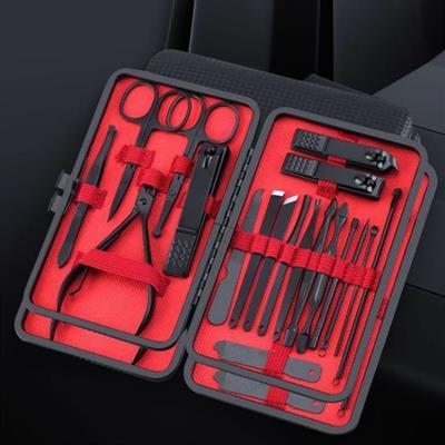 18 Parça Çanta Tipi Manikür Pedikür Tırnak Bakım Seti (3936)