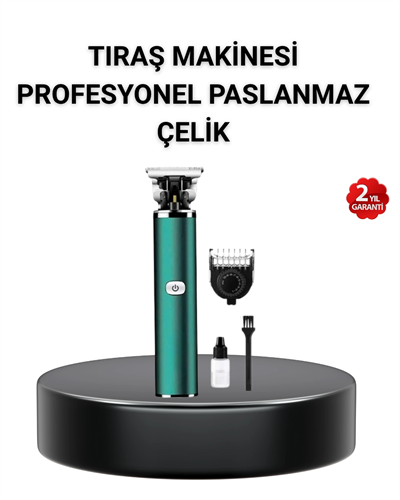 180 Dakika Kullanım Süreli Şarjlı Tıraş Makinesi – Hızlı Şarj, USB Girişli, Yüksek Kapasiteli