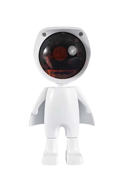 180 Derece Dönebilen Astronot Masa ve Gece Lambası Projektör