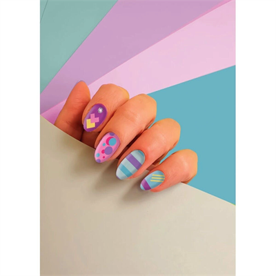18896 Crazy Chic - Tak ve Git Tırnaklar - Rengarenk