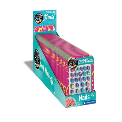 18907 Crazy Chic - Tak ve Git Tırnaklar - Gökkuşağı