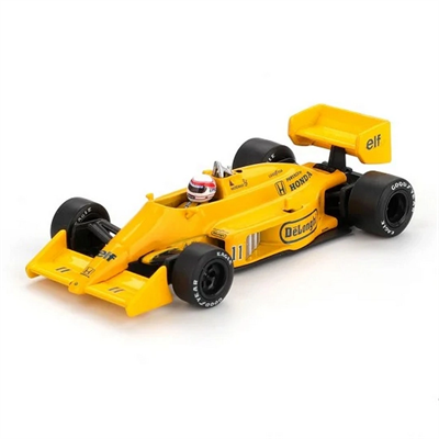 1987 Monaco GP Satoru Nakajima Lotus 99T 1/64 Olcek Model Arac - Tekli Kutu BX-313346