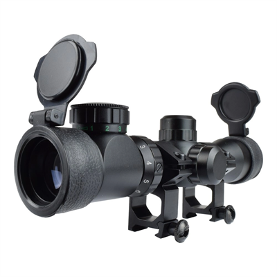 2-6x28 Zoomlu Av Tüfeği Dürbünü Hedef Çizgili Çift Işıklı