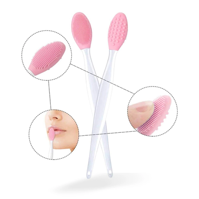 2 Adet Dudak Fırçası Peeling Etkili Gözenek Siyah Nokta Temizleyici Akne Giderici Çift Yönlü Fırça Bx40