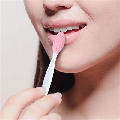 2 Adet Dudak Fırçası Peeling Etkili Gözenek Siyah Nokta Temizleyici Akne Giderici Çift Yönlü Fırça Bx40