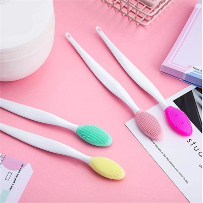 2 Adet Dudak Fırçası Peeling Etkili Gözenek Siyah Nokta Temizleyici Akne Giderici Çift Yönlü Fırça Bx40