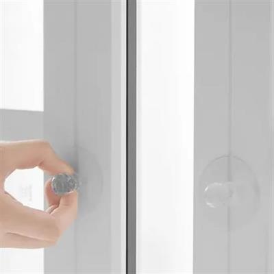 2 Adet Kristal Kendiliğinden Güçlü Yapışkanlı Kulp Askısı Tutma Kolu (3936)