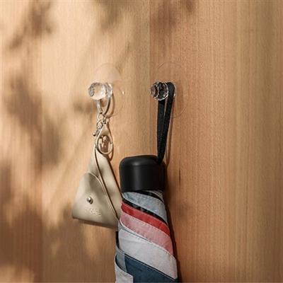 2 Adet Kristal Kendiliğinden Güçlü Yapışkanlı Kulp Askısı Tutma Kolu (3936)