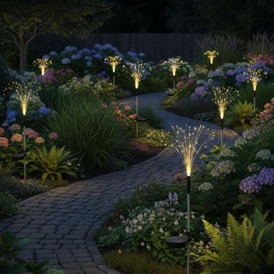 2 Adet Saçak Model Solar Bahçe Lambası – Güneş Enerjili LED Dış Mekan Aydınlatma, Otomatik Sensörlü Dekoratif Işık (3936)