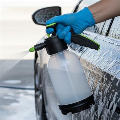 2 Başlıklı Oto Köpük, Su Püskürtme ve Bitki Bakım Sulama Aleti Oto Yıkama Spreyi 2 Litre (3936)