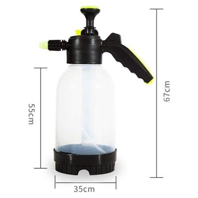 2 Başlıklı Oto Köpük, Su Püskürtme ve Bitki Bakım Sulama Aleti Oto Yıkama Spreyi 2 Litre (3936)