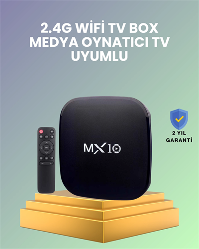 2 GB RAM 8 GB Hafıza 4K Video Destekli Android Medya Cihazı