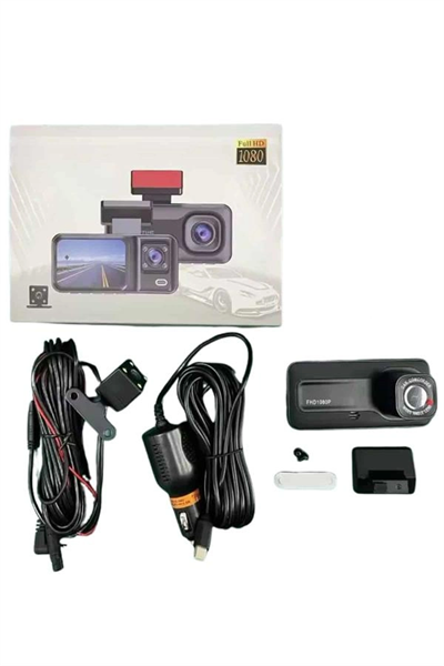 2 İnç Araç İçi Kameralı Ekran 1080P Full HD Kaliteli Hafıza Kart Destekli