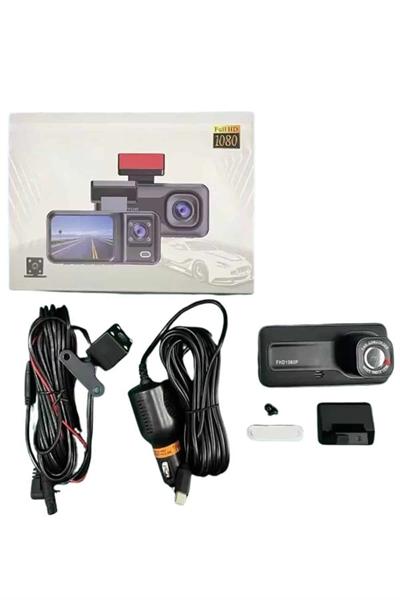 2 İnç Araç İçi Kameralı Ekran 1080P Full HD Kaliteli Hafıza Kart Destekli