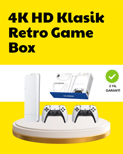 2 Kablosuz Kollu HDMI Uyumlu M15 Oyun Konsolu