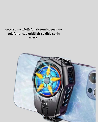 2 Kademeli Hız Ayarlı Taşınabilir Telefon Soğutucu Yeni Nesil