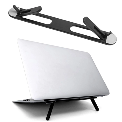 2 Kademeli Katlanabilir Laptop Standı – Kendiliğinden Güçlü Yapışkanlı, Ergonomik tablet Yükseltici Bx40