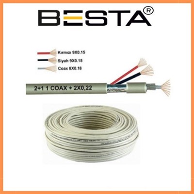 2 MP 1080P 6 Dış Mekan Kameralı AHD Güvenlik Seti