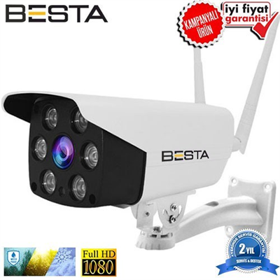 2 MP Çift Antenli Wifi Dış Mekan Güvenlik Kamerası KD-1702